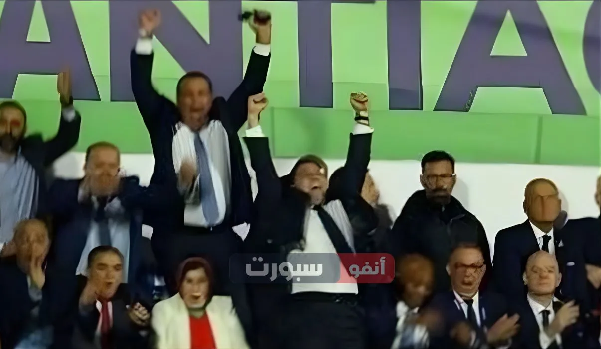 لقطة لم ترصدها الكاميرات فرحة هستيرية لوزير خارجية بوريطة بعد هدف الزابيري العالمي