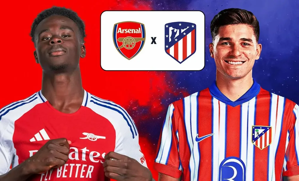 arsenal vs atletico madrid shfj