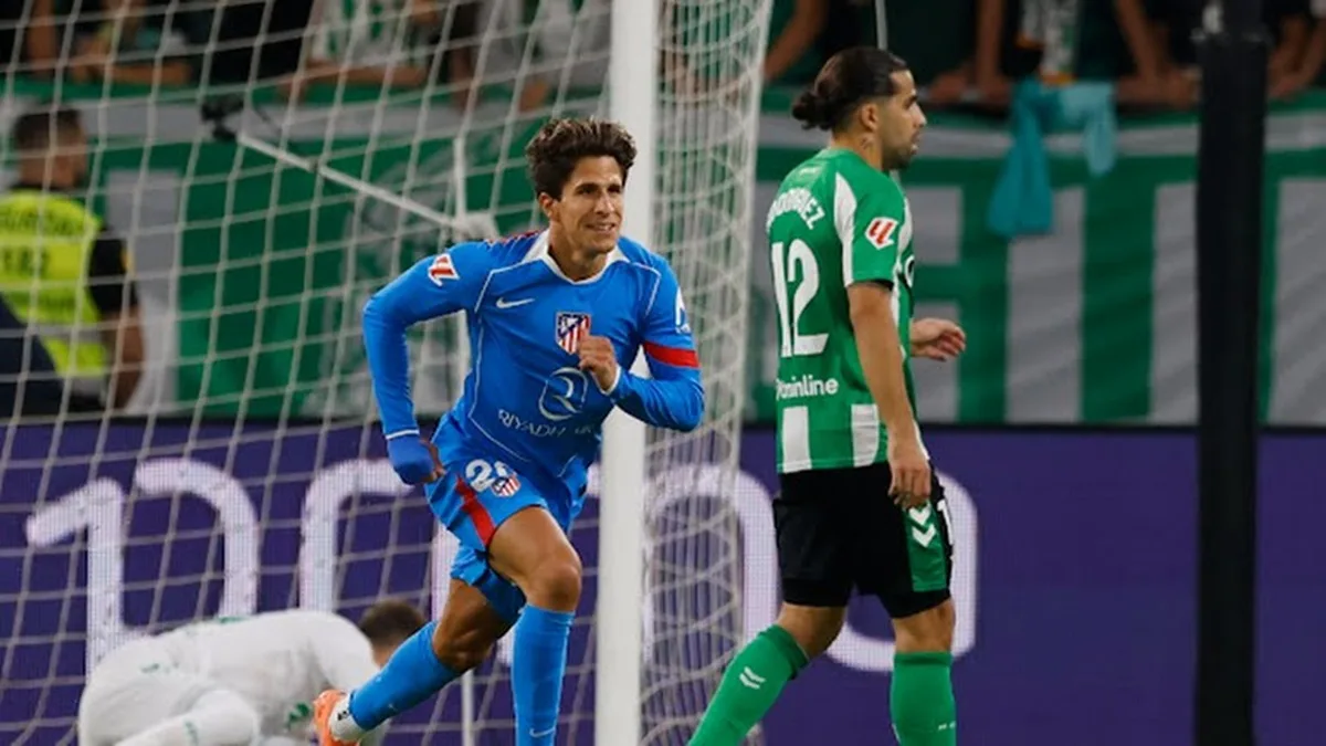  أتلتيكو مدريد يهزم ريال بيتيس بثنائية نظيفة في الجولة العاشرة