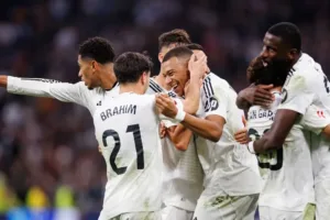 أهداف مباراة ريال مدريد ضد برشلونة بث مباشر اليوم في كلاسيكو الأرض بالليجا