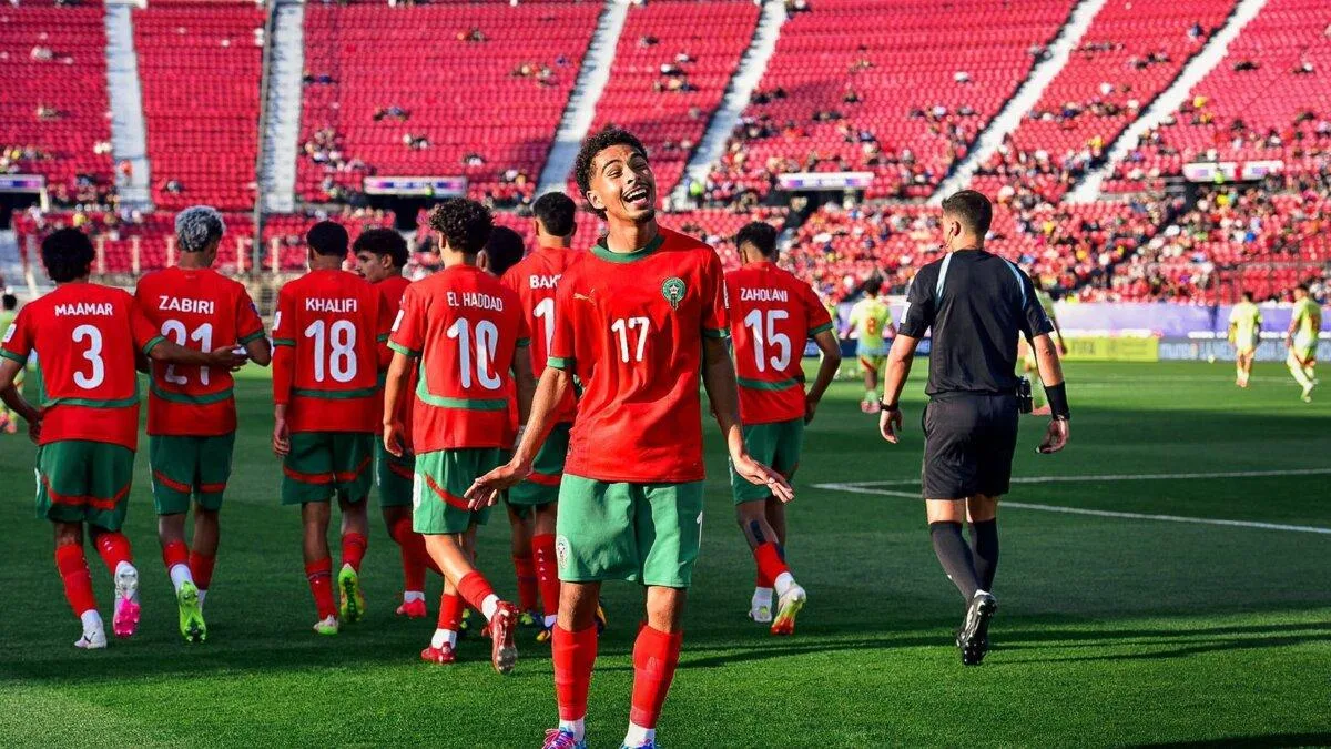 المغرب يهزم البرازيل بثنائية ويتصدر مجموعته بست نقاط في مونديال الشباب