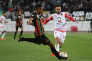 الجيش الملكي ضد حسنية أكادير