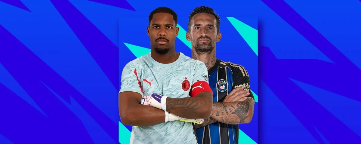 القنوات المفتوحة الناقلة لمباراة ميلان ضد بيزا اليوم في الدوري الايطالي