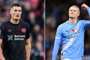 توقيت مباراة مان سيتي وباير ليفركوزن والقنوات الناقلة في دوري أبطال أوروبا