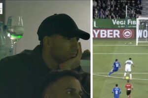 عدسات المصورين ترصد أشرف حكيمي من على مدرجات مباراة ريال مدريد وإلتشي بالليجا