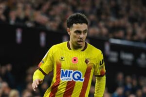 عثمان معما رجل مباراة فريقه في ثاني ظهور له رسمي مع فريقه واتفورد