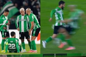 سفيان أمرابط في تدخل متهور يكسر ساقه وساق زميله أيسكو ولاعبان في المستشفى