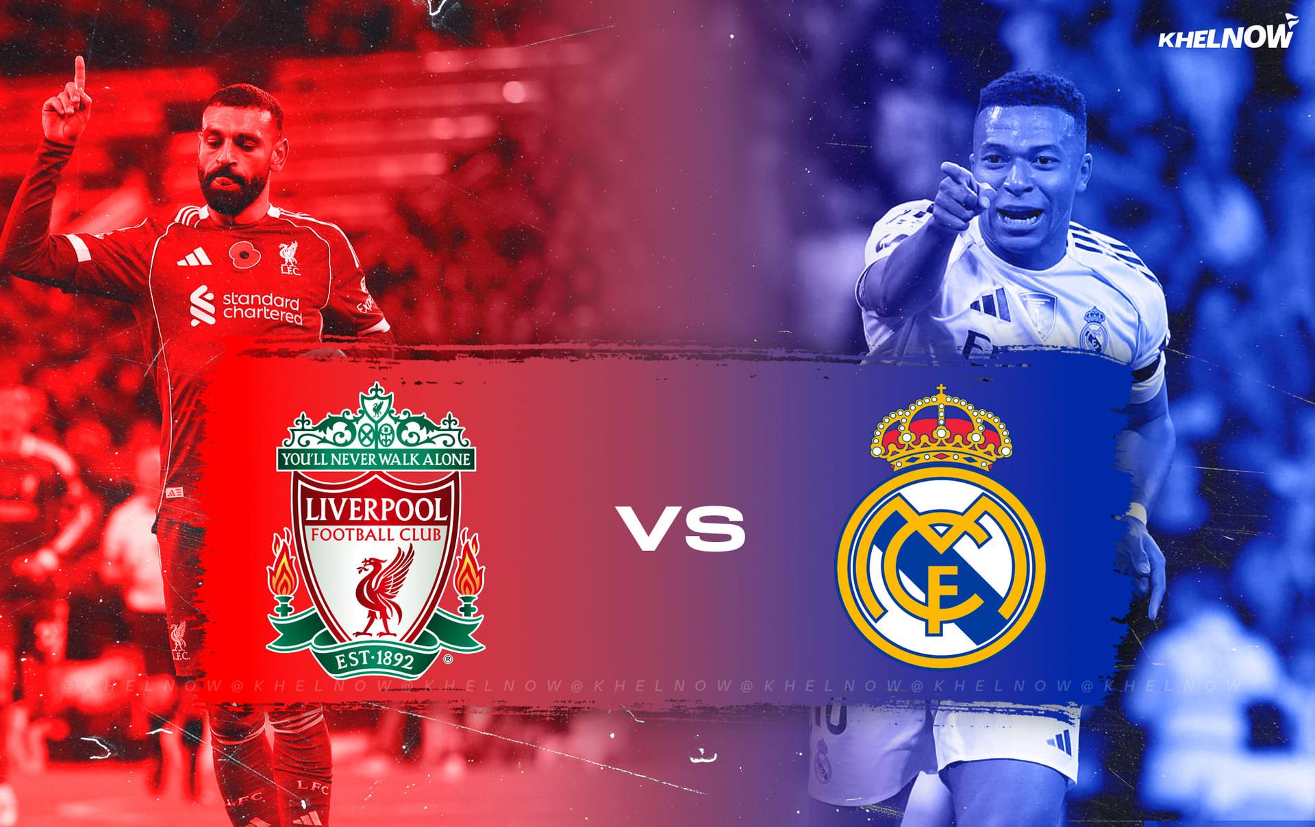 Liverpool live v Real Madrid