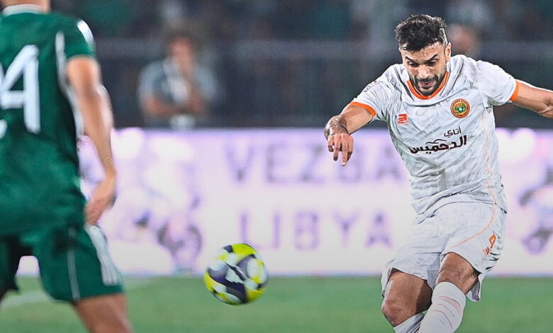 نهضة بركان ضد الأهلي طرابلس