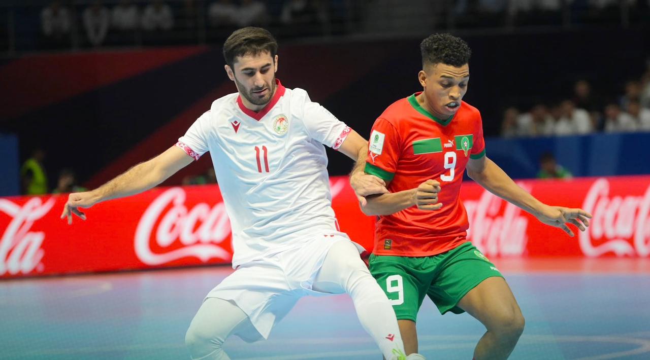 فوز كاسح لأسود الفوتسال على طاجيكستان في التضامن الإسلامي