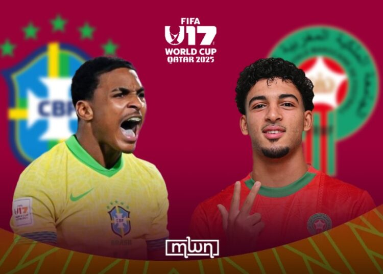 بث مباشر مباراة المغرب ضد البرازيل اليوم برسم ربع نهائي مونديال 17 سنة