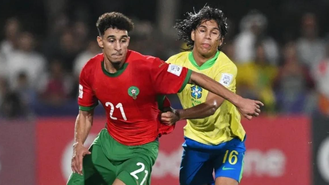 المغرب يودع بطولة كاس العالم للناشئين بعد خسارة أمام البرازيل في وقت ميت