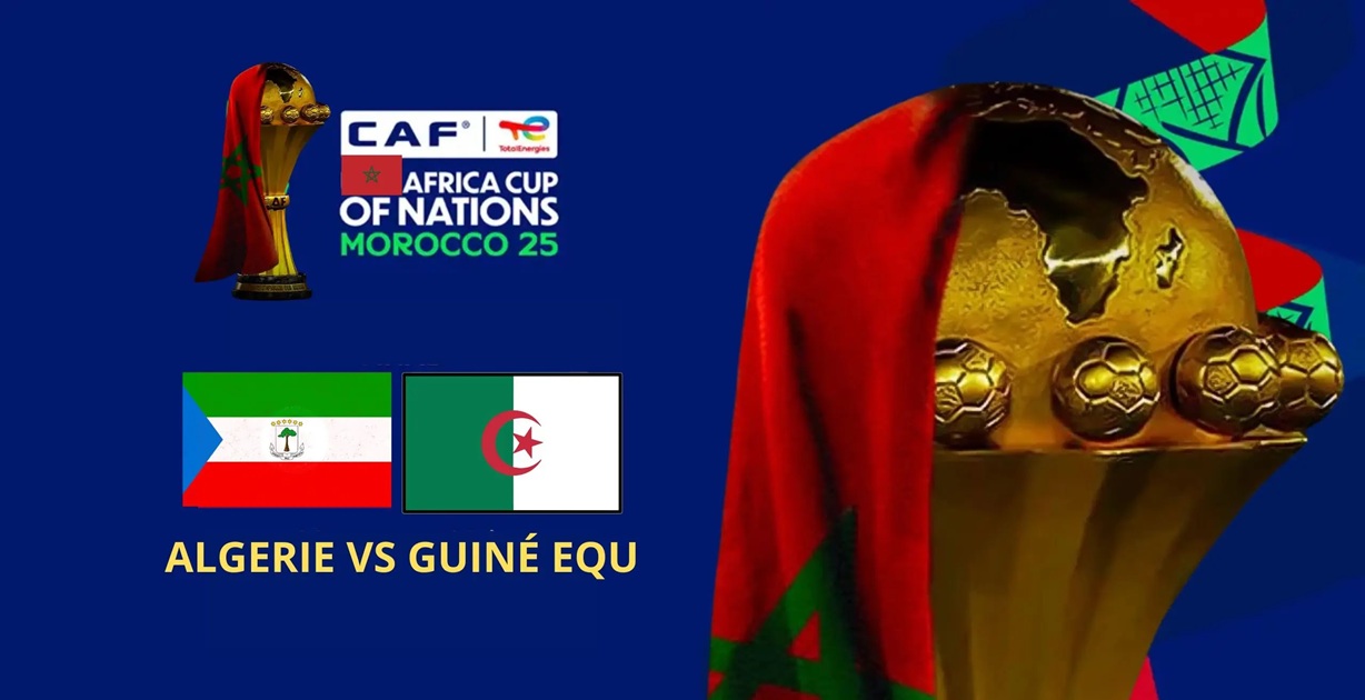 بث مباشر مباراة الجزائر ضد غينيا الاستوائية اليوم في كأس أمم إفريقيا 2025