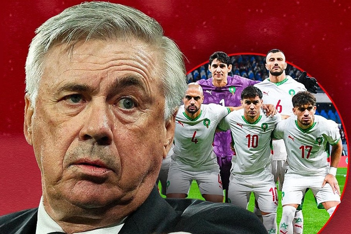 كارلو أنشيلوتي يخرج بتصريح غير متوقع عن مواجهة المنتخب المغربي في كأس العالم 2026