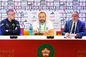 رسميًا فوزي لقجع يعين محمد وهبي مدربًا للمنتخب المغربي خلفًا لطارق السكتيوي بسبب كأس العرب 2025