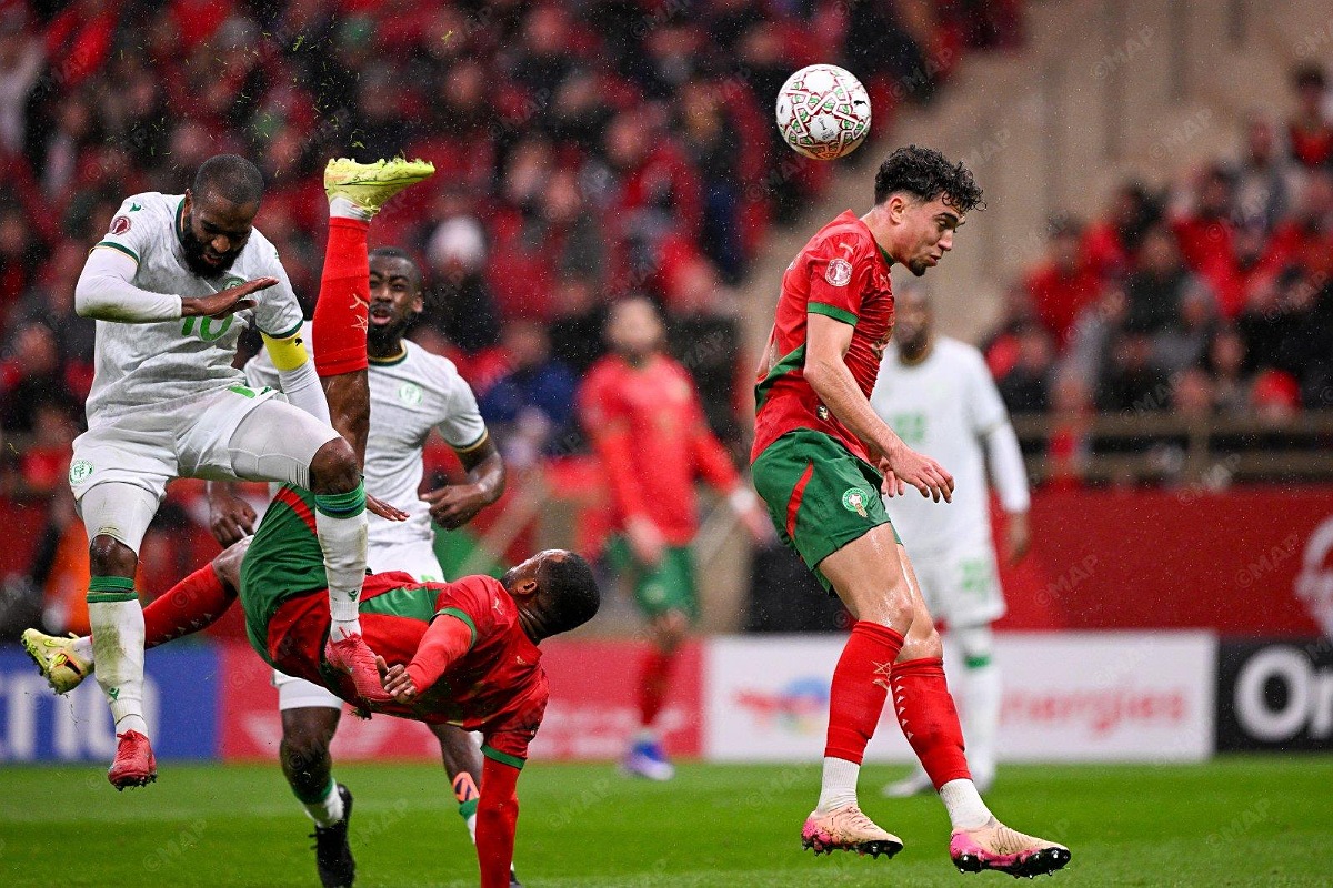 فيديو أيوب الكعبي يسجل هدف عالمي بطريقة مقصية في أفتتاح كأس إفريقيا 2025