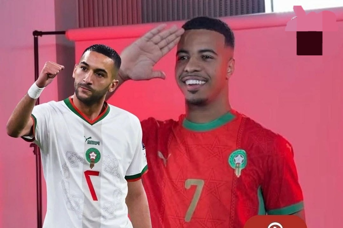 حمزة إيغامان يثير غضب الجماهير المغربية بسبب ارتدائه الرقم 7 الذي كان لحكيم زياش