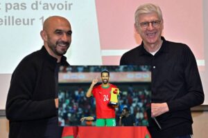 المدرب المخضرم أرسين فينغر يوجه رسالة نارية إلى وليد الركراكي بسبب استبعاده ربيع حريمات من المنتخب المغربي