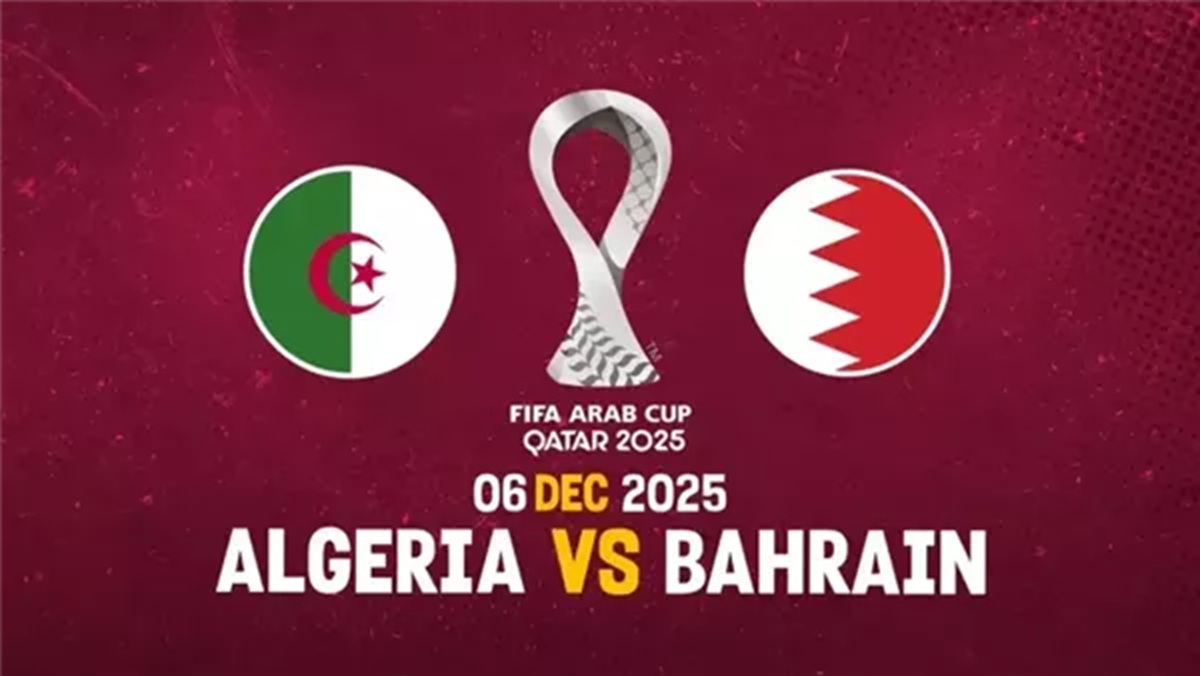 بث مباشر مباراة الجزائر ضد البحرين في كأس العرب 2025