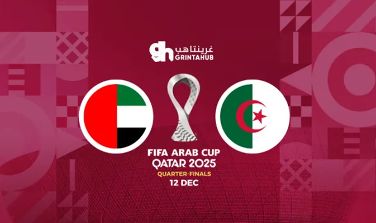 بث مباشر مباراة الجزائر ضد الامارات اليوم في كأس العرب 2025