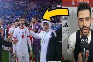 لاعبين الأردن يفاجئون طارق السكيتوي بهده الخطوة مميزة بعد تصرف غير اخلاقي في نهائي كأس العرب