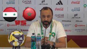 بالفيديو اللقاء الإعلامي لمدرب المنتخب المغربي طارق السكتيوي يفاجئ المغاربة قبل مباراة سوريا