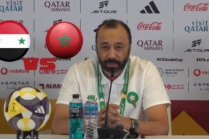 بالفيديو اللقاء الإعلامي لمدرب المنتخب المغربي طارق السكتيوي يفاجئ المغاربة قبل مباراة سوريا