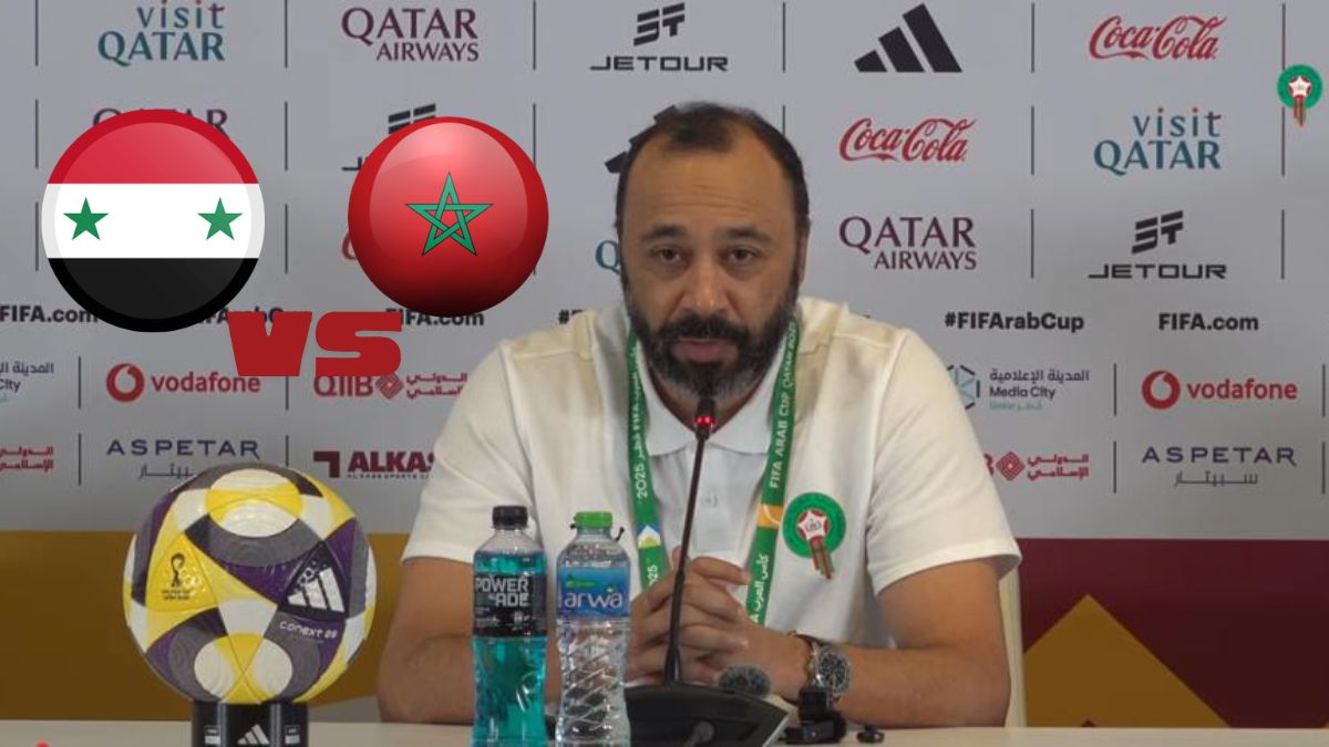 بالفيديو اللقاء الإعلامي لمدرب المنتخب المغربي طارق السكتيوي يفاجئ المغاربة قبل مباراة سوريا