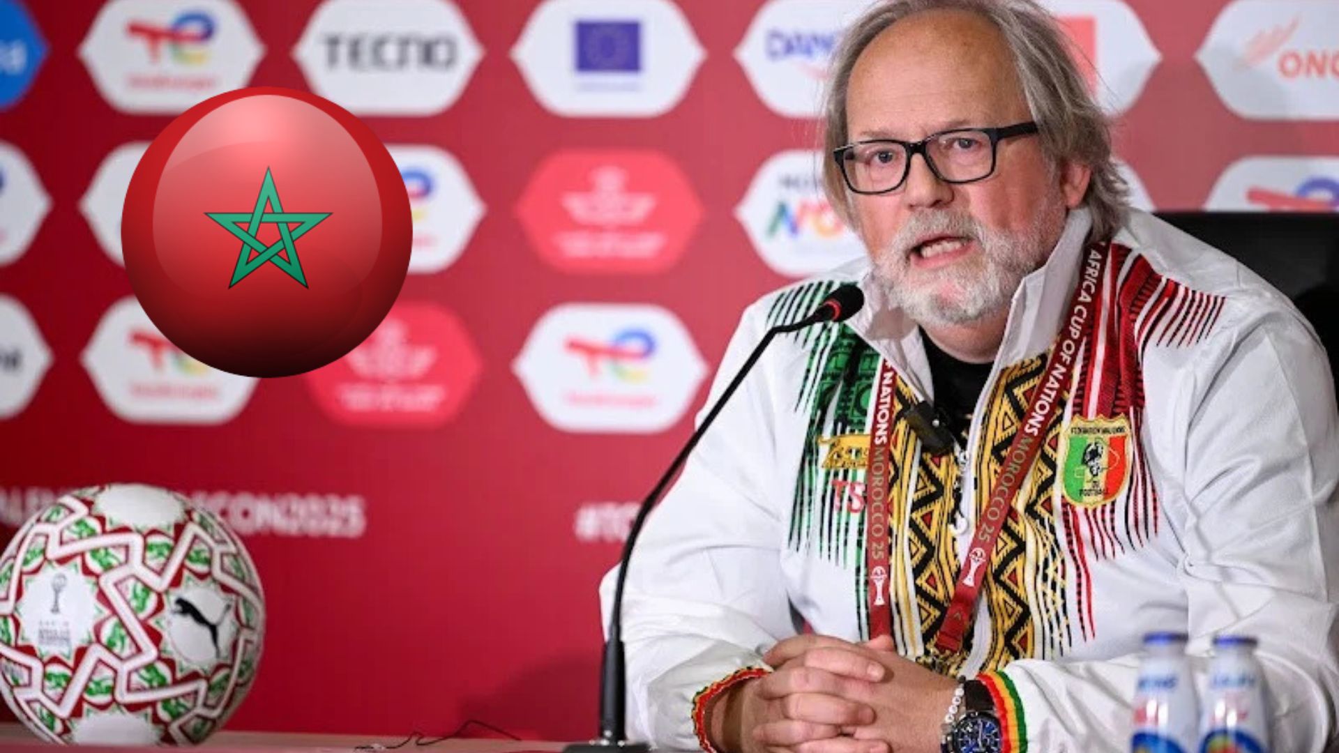 مدرب مالي يفاجئ المغاربة قبل  مواجهة المغرب