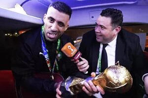 عبد الرزاق حمد الله يتحدى الركراكي بجملة مستفزة قبل كأس إفريقيا