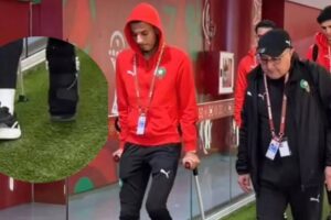 تفاصيل اصابة أوناحي ومده غيابه على كاس افريقيا مع المنتخب المغربي