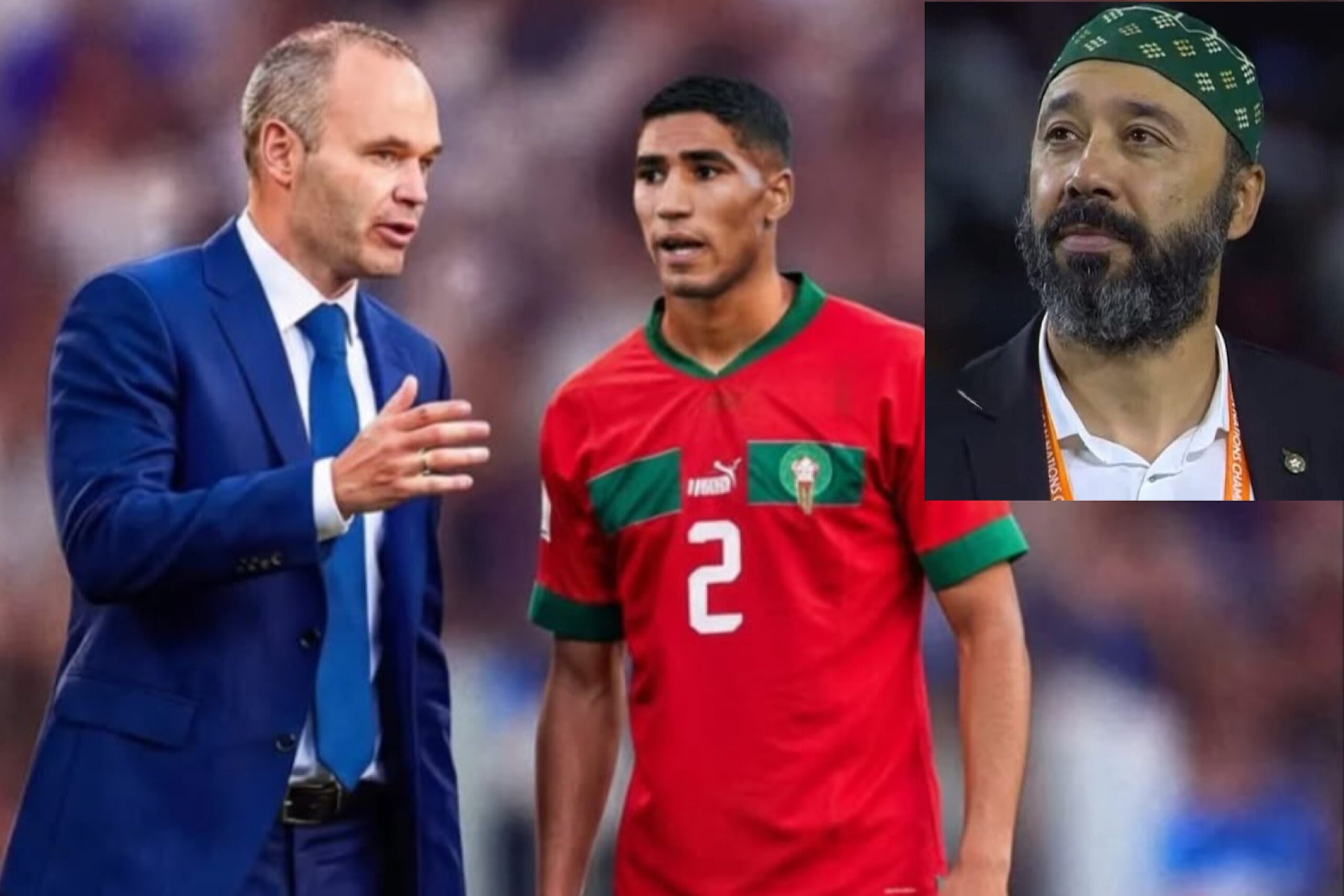 خبير سوق الانتقالات فابريزيو رومانو يؤكد رسميًا طارق السكتيوي مدربًا للمنتخب المغربي وإنييستا مساعدًا له