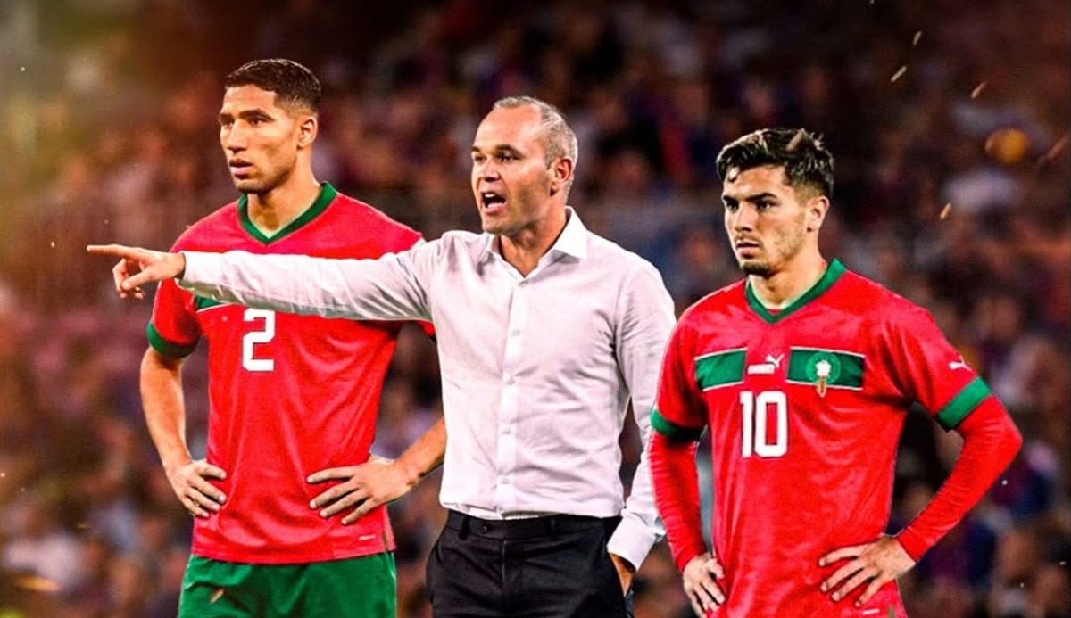 إنييستا في الرباط: مهمة سرية أم مشروع ملكي للأسود لتعويض الركراكي؟