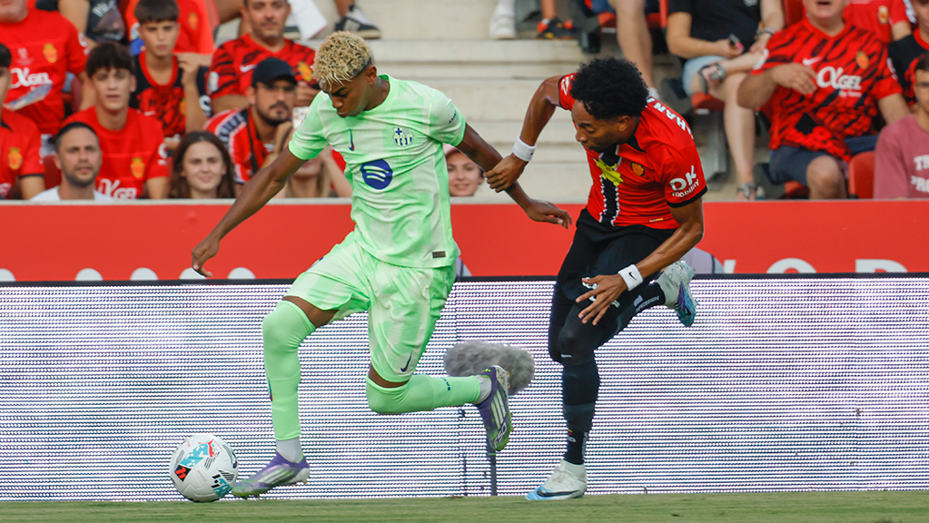 القنوات المفتوحة الناقلة لمباراة برشلونة ومايوركا في الدوري الاسباني