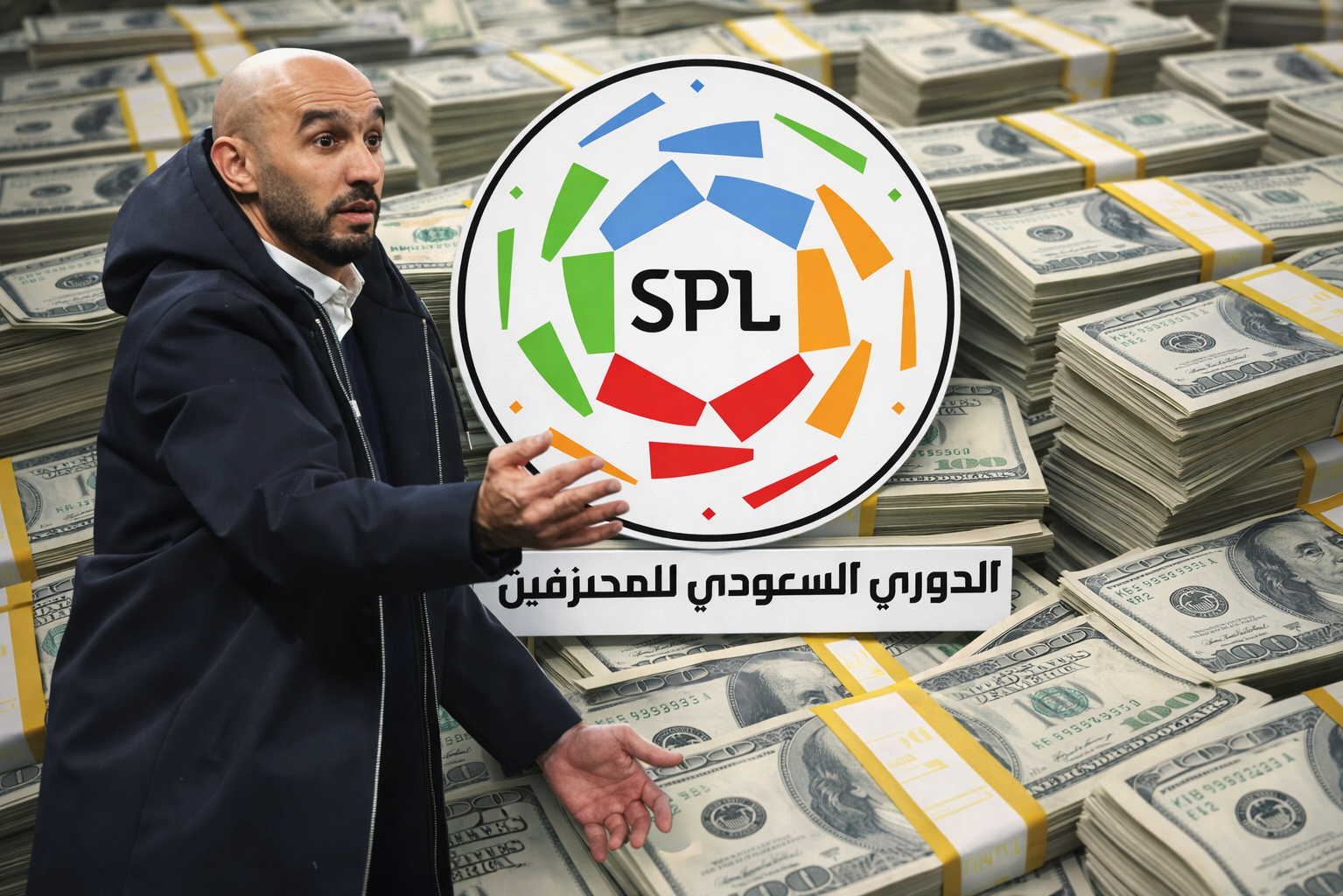 نادي سعودي عملاق يغري وليد الركراكي بعرض فلكي بعد استقالته من تدريب المنتخب المغربي