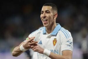 جواد الياميق يتسبب في مباراة مثيرة لريال سرقسطة أمام إيبار والجماهير المغربية تتشفى