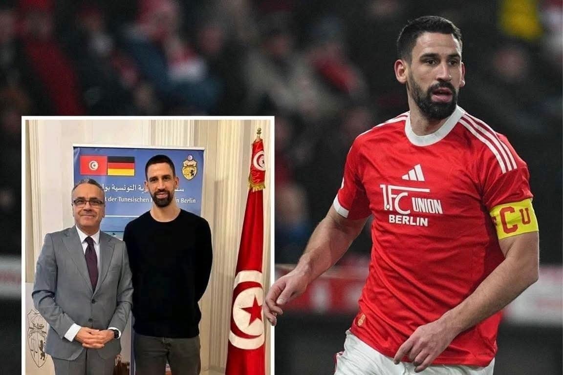 رسمياً الألماني خضيرة يختار تمثيل منتخب تونس استعداداً لكأس العالم 2026