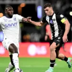 فيديو عبد الرزاق حمد الله بهذل دفاعات الهلال وسجل هدف عالمي على ياسين بونو