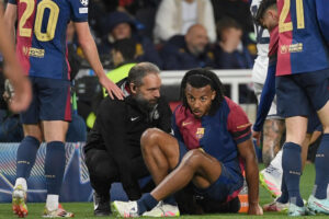 برشلونة ضد اتلتيكو مدريد : خروج اضطرار لكوندي ودخول بالدي بعد اصابة