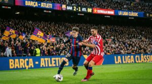 القنوات المفتوحة الناقلة لمباراة برشلونة ضد أتلتيكو مدريد اليوم في كأس الملك