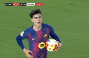 ملخص First half: برشلونة vs أتلتيكو مدريد
