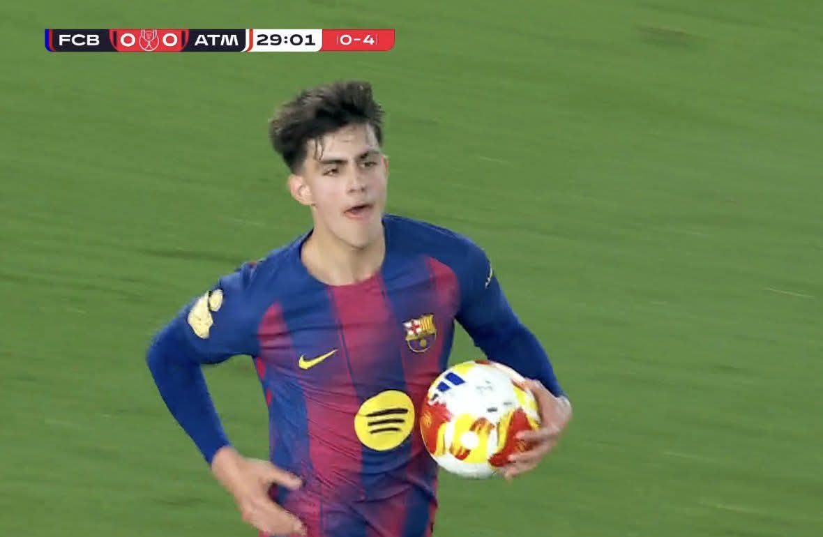 ملخص الشوط الأول: برشلونة vs أتلتيكو مدريد