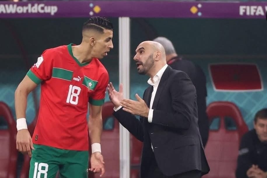 جواد الياميق يخرج بتصريح غير متوقع لن ألعب مع المنتخب المغربي إلا بوجود وليد الركراكي