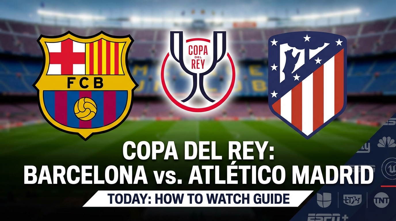 بث مباشر مباراة برشلونة ضد أتلتيكو مدريد اليوم في كأس الملك