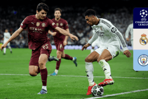 القنوات المفتوحة لمباراة ريال مدريد ضد مانشستر سيتي اليوم في دوري أبطال أوروبا