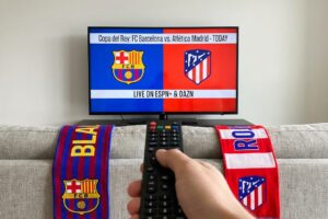 مشاهدة مباراة برشلونة ضد أتلتيكو مدريد اليوم في كأس الملك 2026 — بث مباشر مجاني