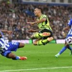 ترتيب الدوري الإنجليزي الممتاز بعد فوز آرسنال على برايتون وتعادل مان سيتي أمام نوتيجنهام فورست