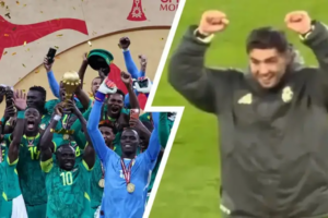 بالفيديو.. شاهد أول رد فعل لإبراهيم دياز بعد إعلان تتويج المغرب