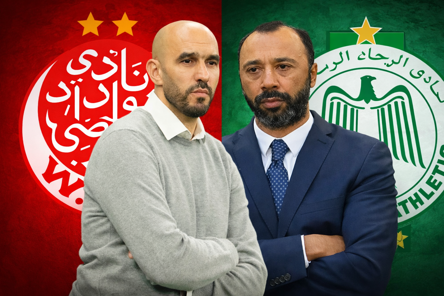 أنباء قوية عن تعاقد الوداد مع وليد الركراكي واقتراب طارق السكتيوي من تدريب الرجاء