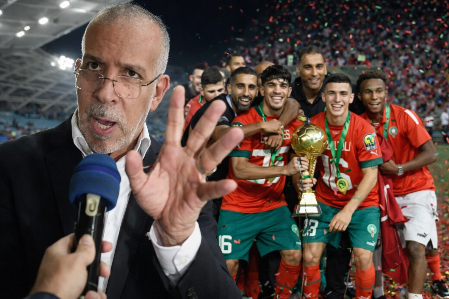 حفيظ دراجي يهاجم المغرب بعد تتويجه بكأس إفريقيا بقرار الكاف بتصريحات نارية أشعلت الجدل